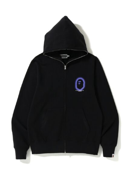 BAPE A Bathing Ape Full Zip Hoodie - Black