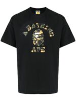 BAPE Camo Logo-print T-shirt - Black