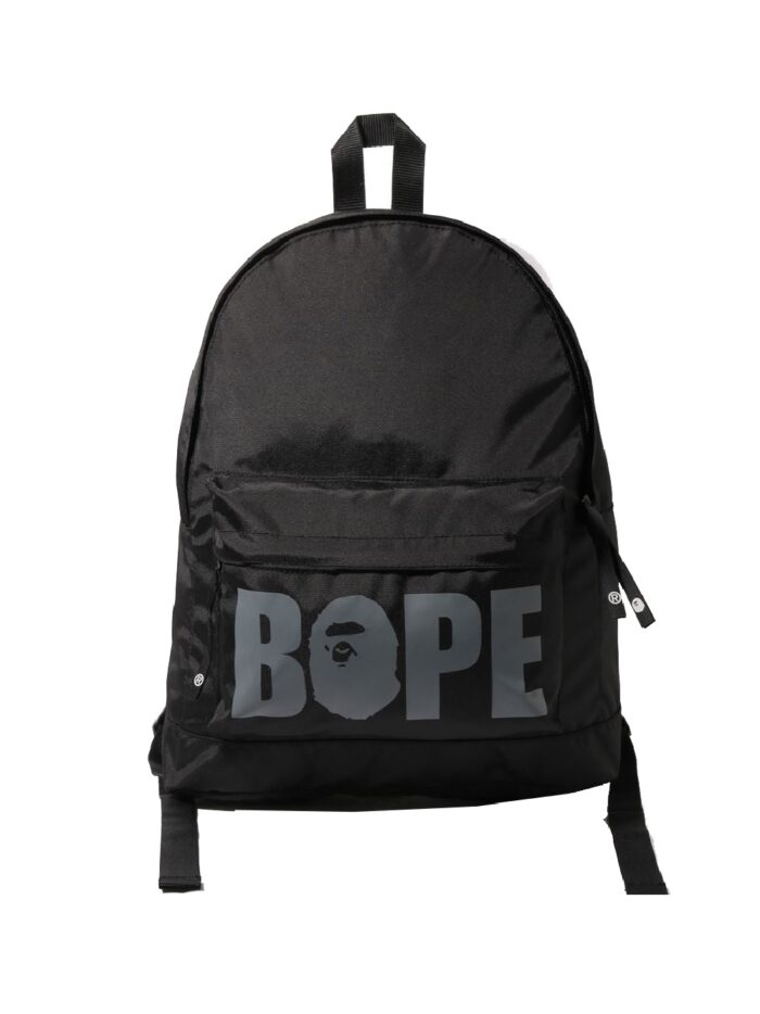 BAPE Premium Happy New Year Backpack (SS22) - Black, collection in sleek black, adorned with celebratory details for a stylish start to the year.