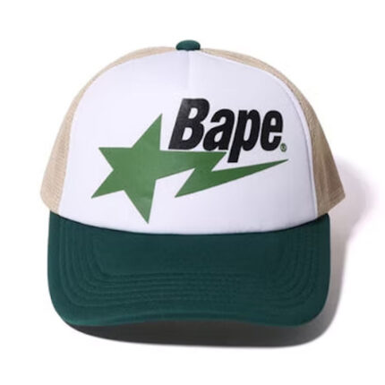 BAPE Sta Mesh Cap - Green, bold statement with this versatile and iconic accessory.